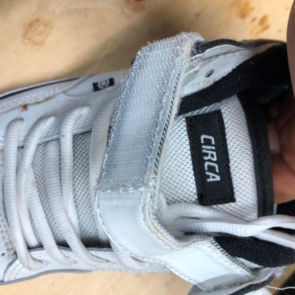 Men's Circa 205VLC Skate Shoes White Size 10 - Picture 7 of 8